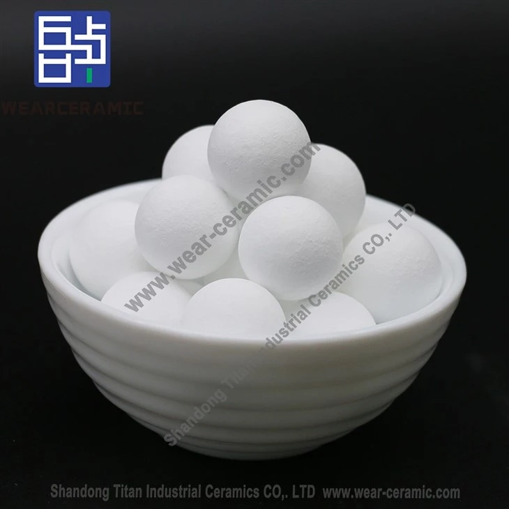 Chemically Stable Alumina Filler Inert Ceramic Balls